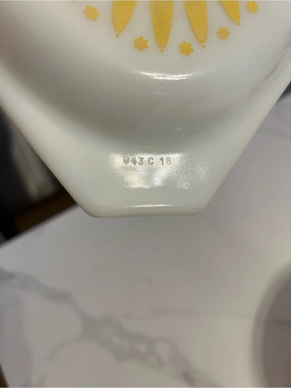 Pyrex vintage usa